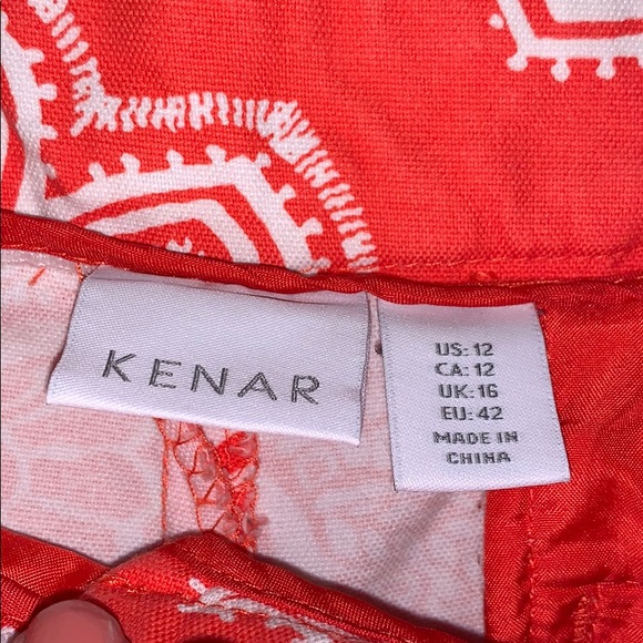 Kenar Coral Floral Paisley Shorts - Picture 2 of 5